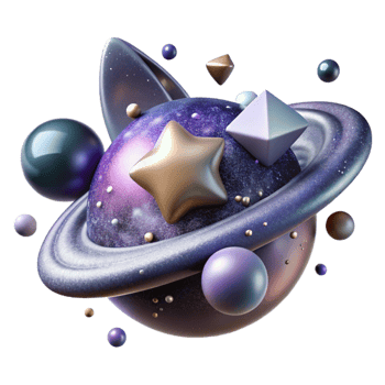 dramatic minimalist Starfield Galaxy Transparent Background for Space Projects premium png