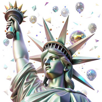 wonderful artistic Statue of Liberty Transparent for American Landmarks high quality png