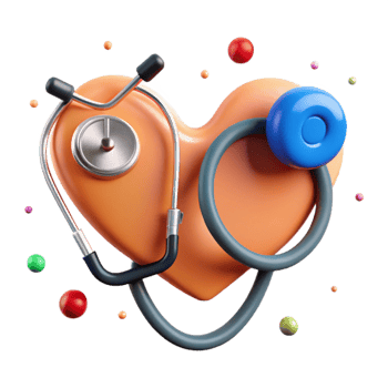 stunning rustic Stethoscope Heartbeat Medical Icon Cutout for Health Websites genuine png