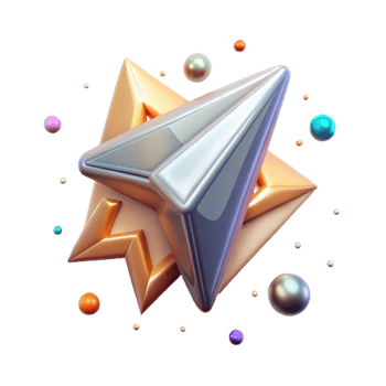 vibrant vintage Transparent Arrow Navigation Icon for Futuristic Hud Design premium png