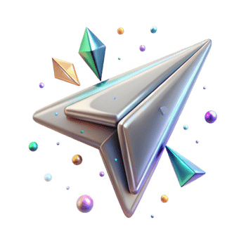 elegant artistic Transparent Arrow Navigation Icon for Futuristic Hud Design professional png