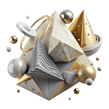 magnificent abstract Triangles Isolated Modern Abstract Design for Products exclusive png