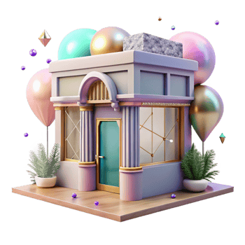 magnificent modern Urban Facade with Street Furniture Urban Scene Transparent professional png