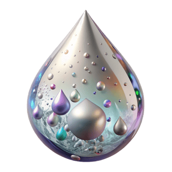 magnificent abstract Water Splash Droplet Macro Transparent high quality png