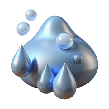 serene modern Water Texture Rain Drops Transparent for Weather Projects high quality png