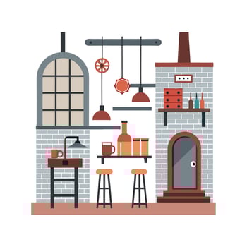 Stylish Icons for Industrial Design Elements vector