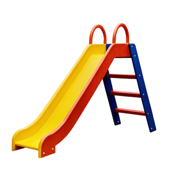 Colorful Childrens Playground Slide with Climbing Ladder for Fun Outdoor Activities png