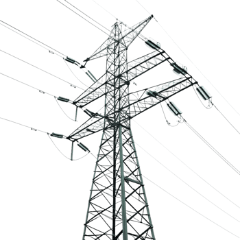High Voltage Power Transmission Tower Electricity Pylons Energy Infrastructure Grid System png