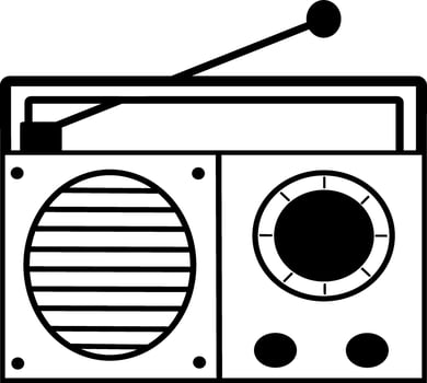 Radio clipart free download vector