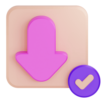 Download success 3d icon png