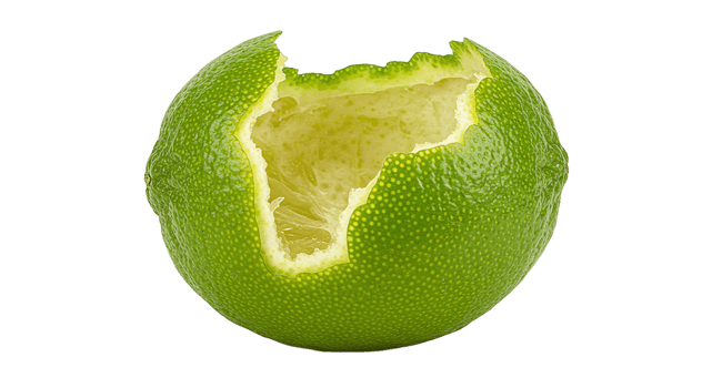 Lime Peel Transparent Background png