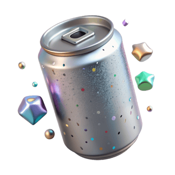 impressive rustic Aluminum Can Texture Transparent for Packaging Mockups exclusive png