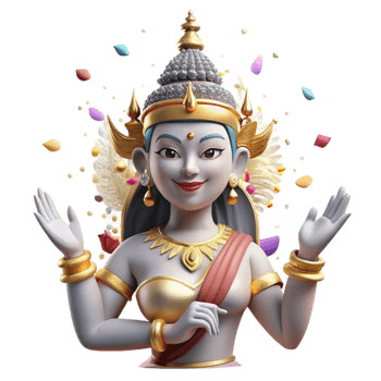 beautiful artistic Angkor Wat Apsara Dancer Carving Cutout for Cambodian Culture professional png