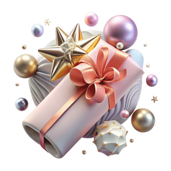 impressive artistic Anniversary Gift Wrap Transparent for Present Wrapping exclusive png