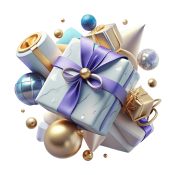 beautiful contemporary Anniversary Gift Wrap Transparent for Present Wrapping exclusive png