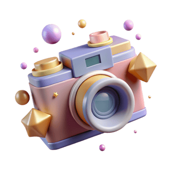 beautiful creative Camera Flash Isolated for Photography Equipment Graphics exclusive png