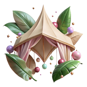 elegant contemporary Canopy Leaves Detailed Texture Cutout high quality png