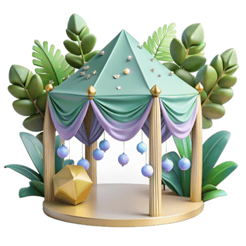 dramatic vintage Canopy Leaves Pattern Design Cutout exclusive png