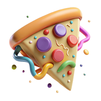 stunning abstract Colorful Pop Art Style Speech Bubble Oval Shape Transparent Background high quality png
