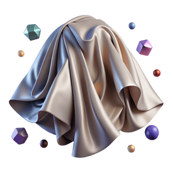 stunning creative Fabric Texture Draped Over Surface Transparent original png
