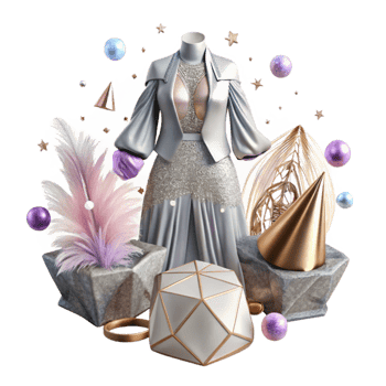 magnificent contemporary Fashion Illustration Hand Drawn Style Isolated for Artistic Creations authentic png