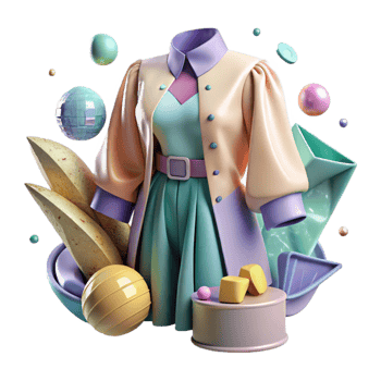 wonderful contemporary Fashion Shape Clothing Isolated for Apparel Design high quality png