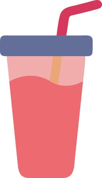 Healthy Smoothie Design with Organic Ingredients and Natural Elements vector