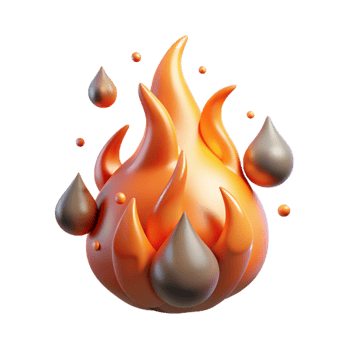 stunning creative Fire Flames Isolated for Heat Effects high quality png