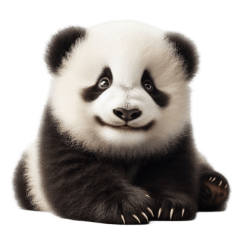 Peaceful Panda Bear png