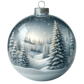 Winter Wonderland Christmas Ornament png
