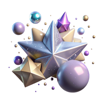 extraordinary modern Glowing Starfield Backdrop Cutout for Digital Designs png