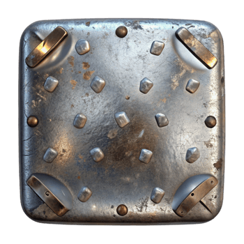 dramatic rustic Grunge Metal Plate Texture Transparent for Industrial Graphics high resolution png