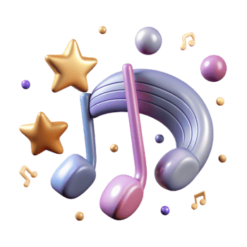 stunning traditional Hand Drawn Music Notes Cutout for Music Blogs professional png