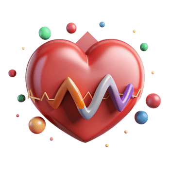 stunning creative Healthy Heart Symbol Cutout for Medical Publications high quality png