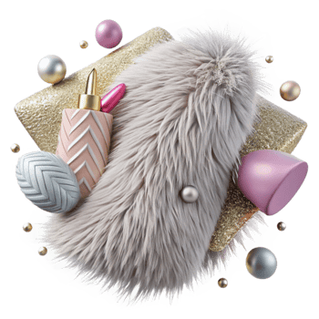 dramatic minimalist Herringbone Fur Texture Winter Fashion Transparent for Clothing Design high resolution png