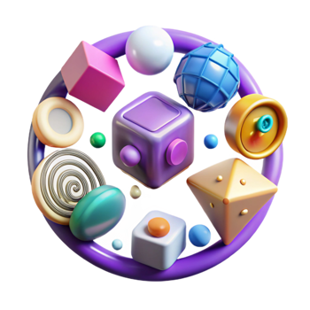 dramatic contemporary Internet of Things Icons Isolated for Tech Industry high resolution png