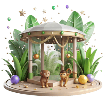 wonderful classic Jungle Canopy Monkeys Habitat Transparent high quality png