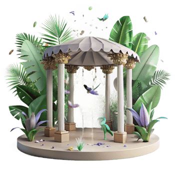 stunning creative Jungle Canopy Wild Birds Transparent png