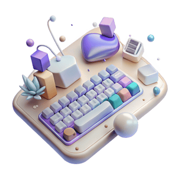 elegant abstract Keyboard Typing Input Data Entry Transparent for Computer Work png