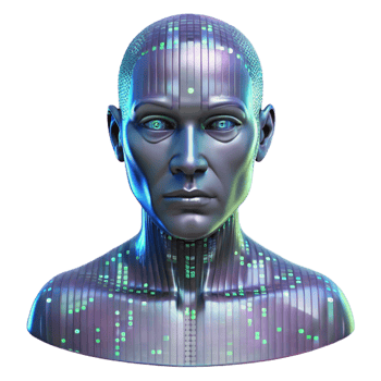 beautiful vintage A holographic projection of a human face, glitching and distorting, surrounded by binary code. Cool, digital lighting, glitch art style professional png