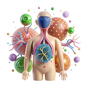 stunning classic Lymphatic System Human Anatomy Transparent for Immunology Studies detailed png