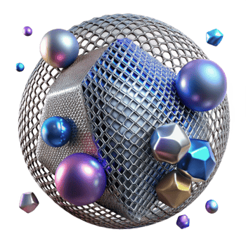 dramatic traditional Metal Mesh Texture Cutout for Industrial Applications high quality png