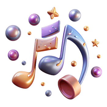 impressive creative Music Notes Collection Isolated for Music Libraries professional png