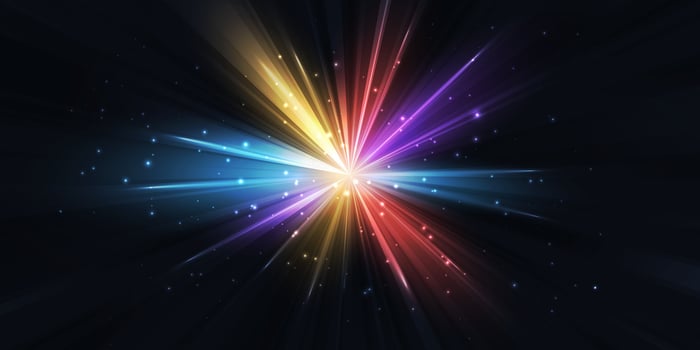 flash effect with rays and glare Light light blur effect. illustration vector