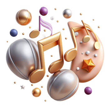 beautiful creative Music Notes Collection for Various Music Projects high quality png