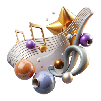 extraordinary classic Music Notes Staff for Music Composition Software png