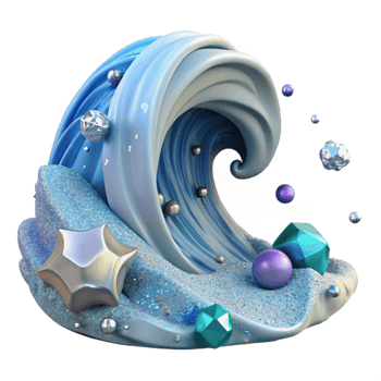 beautiful rustic Ocean Wave Texture Rolling Surf Cutout for Beach Resorts exclusive png
