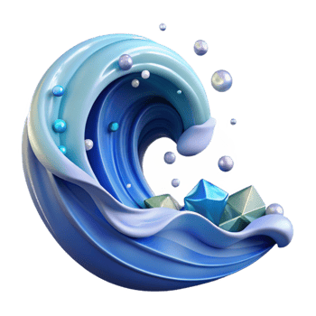extraordinary rustic Ocean Wave Graphic Isolated for Web Banners professional png