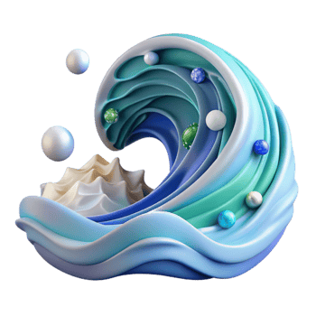 extraordinary rustic Ocean Wave Pattern Cutout for Surface Designs png