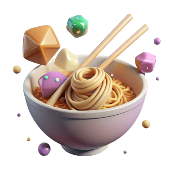 vibrant vintage Ramen Noodles Transparent for Asian Food Menu exclusive png